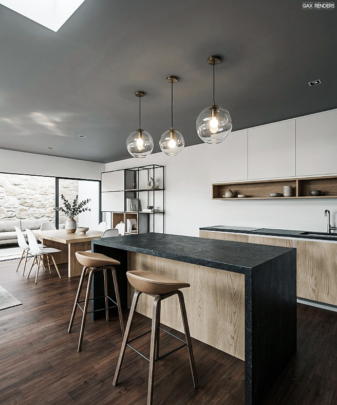 Cocina y comedor